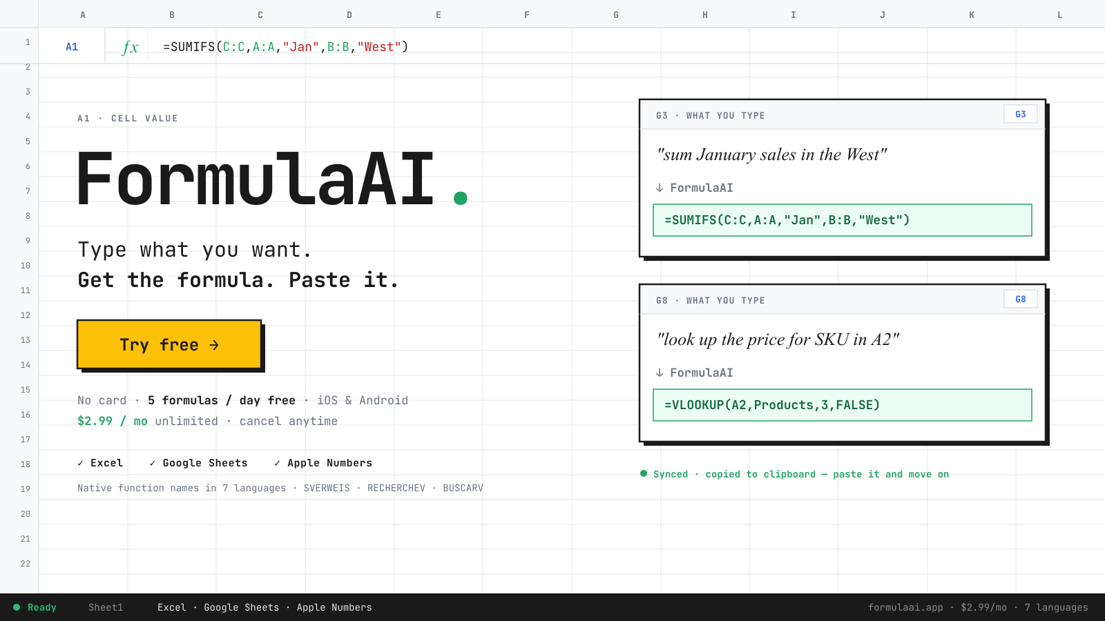 FormulaAI